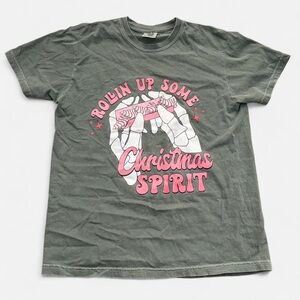 Rollin Up Christmas Spirit Tee